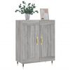 vidaXL Sideboard Grey Sonoma 69.5x34x90 cm Engineered Wood