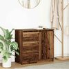 vidaXL Sideboard with Drawer Old Wood 71x35x65 cm Engineered Wood