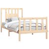 vidaXL Bed Frame without Mattress Solid Wood Pine 100x200 cm
