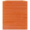 vidaXL Garden Planter Wax Brown 90x60x68.5 cm Solid Wood Pine