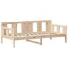 vidaXL Day Bed and Bench Set with Roof without Mattress 90x200 cm