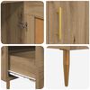 vidaXL Highboard Artisan Oak 69.5 x 31 x 115 cm Engineered Wood