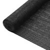 vidaXL Privacy Net Black 1.5x25 m HDPE 75 g/m&sup2;