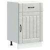 vidaXL Kitchen Base Cabinet "Lucca" Concrete Grey Engineered Wood