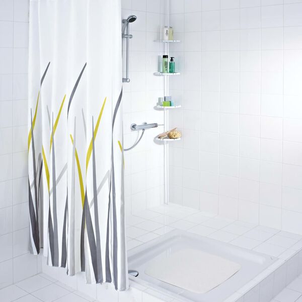 RIDDER Telescopic Shower Rack with 4 Shelves
