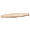 vidaXL Table Top 60x30x2.5 cm Solid Wood Pine Oval