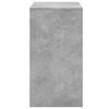 vidaXL Dressing Table and Stool Concrete Grey 60x40x113.5 cm