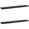 vidaXL 2-Piece Bench Cushions VUGHT 2 pcs 100% Polyester Anthracite