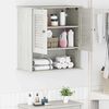 vidaXL Bathroom Cabinet with Shelf VIGO White and Antique White