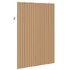 vidaXL Roller Blind with Curtains Manual Nature 150 x 220 cm Bamboo