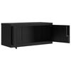 vidaXL File Cabinet Black 90x40x130 cm Steel