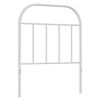 vidaXL Metal Replace Headboard White 75 cm