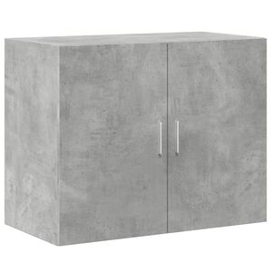 vidaXL Wall Cabinet Concrete Grey 80x42,5x64 cm Engineered Wood