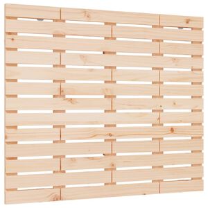 vidaXL Wall Headboard 106x3x91,5 cm Solid Wood Pine