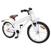 vidaXL Kids Bike 20'' for 6-11 Years Old White