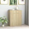 vidaXL Sideboard Sonoma Oak 60x30x75 cm Engineered Wood