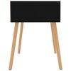 vidaXL Bedside Cabinets 2 pcs High Gloss Black 40x40x56 cm Engineered Wood