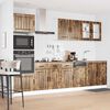 vidaXL 7 Piece Kitchen Cabinet Set Lucca Smoked Oak Engineered Wood