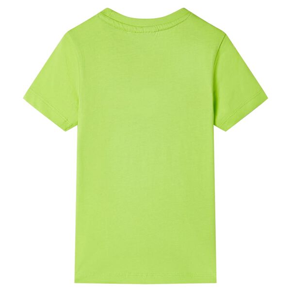 Kids' T-shirt with Short Sleeves Lime 104