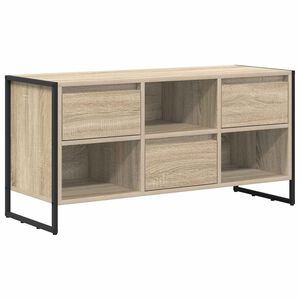 vidaXL TV Cabinet Sonoma 100 x 36 x 49.5 cm Engineered Wood