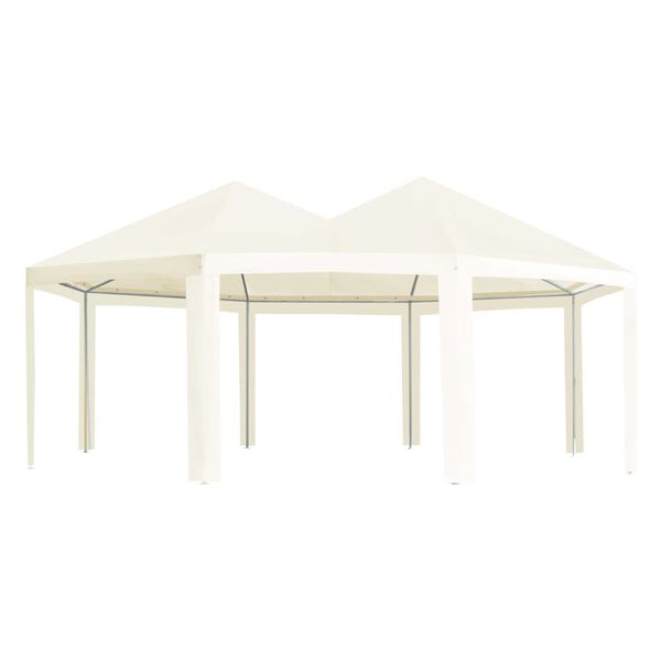 vidaXL Outdoor Gazebo Cream 600x440x330 cm