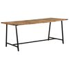 vidaXL Dining Table 180x90x75 cm Solid Wood Mango