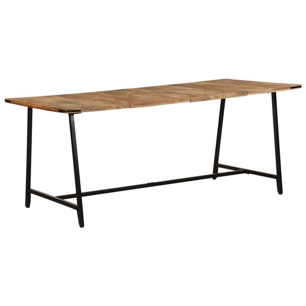 vidaXL Dining Table 180x90x75 cm Solid Wood Mango