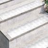 vidaXL Stair Tread Rectangular 4 pcs Silver 90 x 20 cm Aluminium