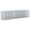 vidaXL Gabion Raised Bed 4 pcs 400 x 100 x 100 cm Galvanised Steel