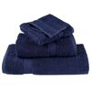 vidaXL Premium Bath Towels "SOLUND" 4 pcs Navy Blue 100x150 cm 600 gsm
