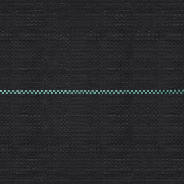 vidaXL Weed & Root Control Mat Black 2x100 m PP