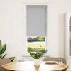 vidaXL Roller Blind Blackout Light Grey 45x130 cm Fabric Width 40.7 cm Polyester