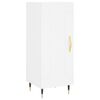 vidaXL Highboard White 34.5x34x180 cm Engineered Wood
