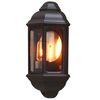 KONSTSMIDE Wall Light Cagliari Glass Matte Black