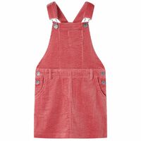 Kids' Overall Dress Corduroy Pink 92