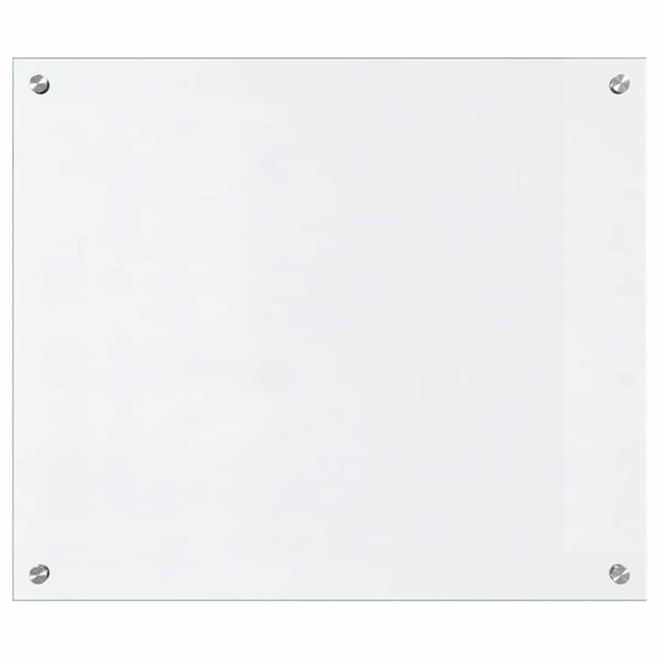 vidaXL Kitchen Backsplash Transparent 70 x 60 cm Tempered Glass