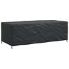 vidaXL Furniture Cover Plain Black 300 x 140 x 90 cm 420D