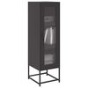 vidaXL Highboard Black 36x39x123 cm Cold-rolled Steel