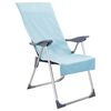 vidaXL Outdoor Chair Towels 2 pcs Green 130 x 60 cm