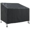 vidaXL Garden Chair Cover Black 96 x 79 x 74 cm 420D Oxford Fbric