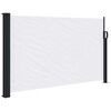 vidaXL Retractable Side Awning White 120x500 cm