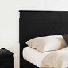 vidaXL Headboard with Headboard Black Oak 160 cm Engineered Wood