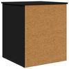 vidaXL Cat House Black 53 x 52 x 62 cm Engineered Wood