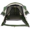 vidaXL Family Tent Tunnel 8-Person Green Waterproof
