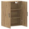 vidaXL Wall Mounted Cabinet Artisan Oak 69.5x34x90 cm
