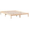 vidaXL Extra Long Bed Frame without Mattress 140x210 cm Solid Wood Pine