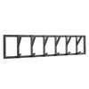 LABEL51 Coat Rack Frame 95x9x22 cm XL Black