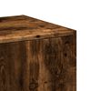 vidaXL Apothecary Cabinet&nbsp;Smoked Oak 40x41x144.5 cm Engineered Wood