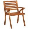 vidaXL Garden Chairs 6 pcs Solid Acacia Wood