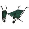 ProGarden Folding Wheelbarrow Green and Black